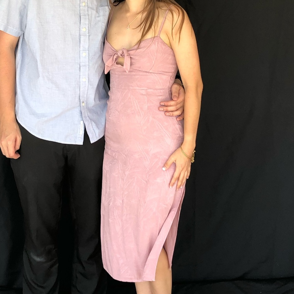 L*Space Blush Pink Midi Dress